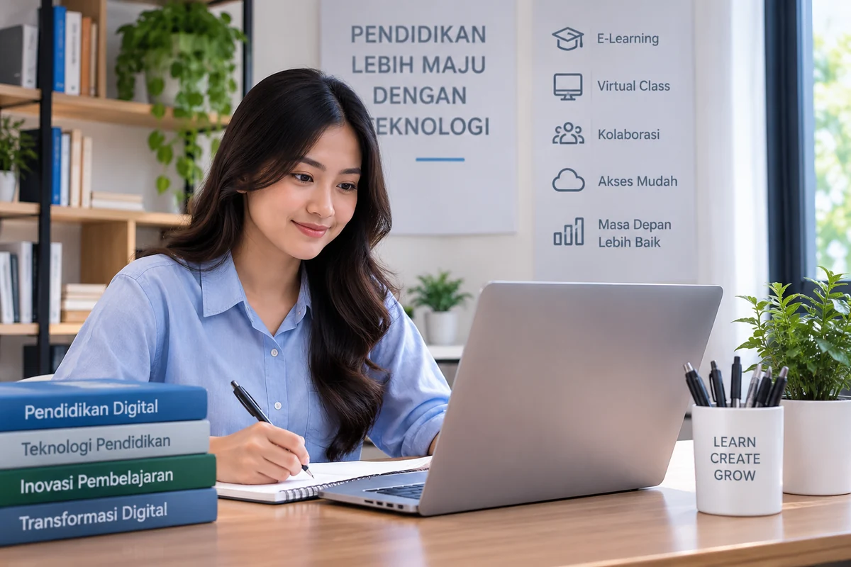 ekosistem pembelajaran digital mendukung proses pendidikan modern
