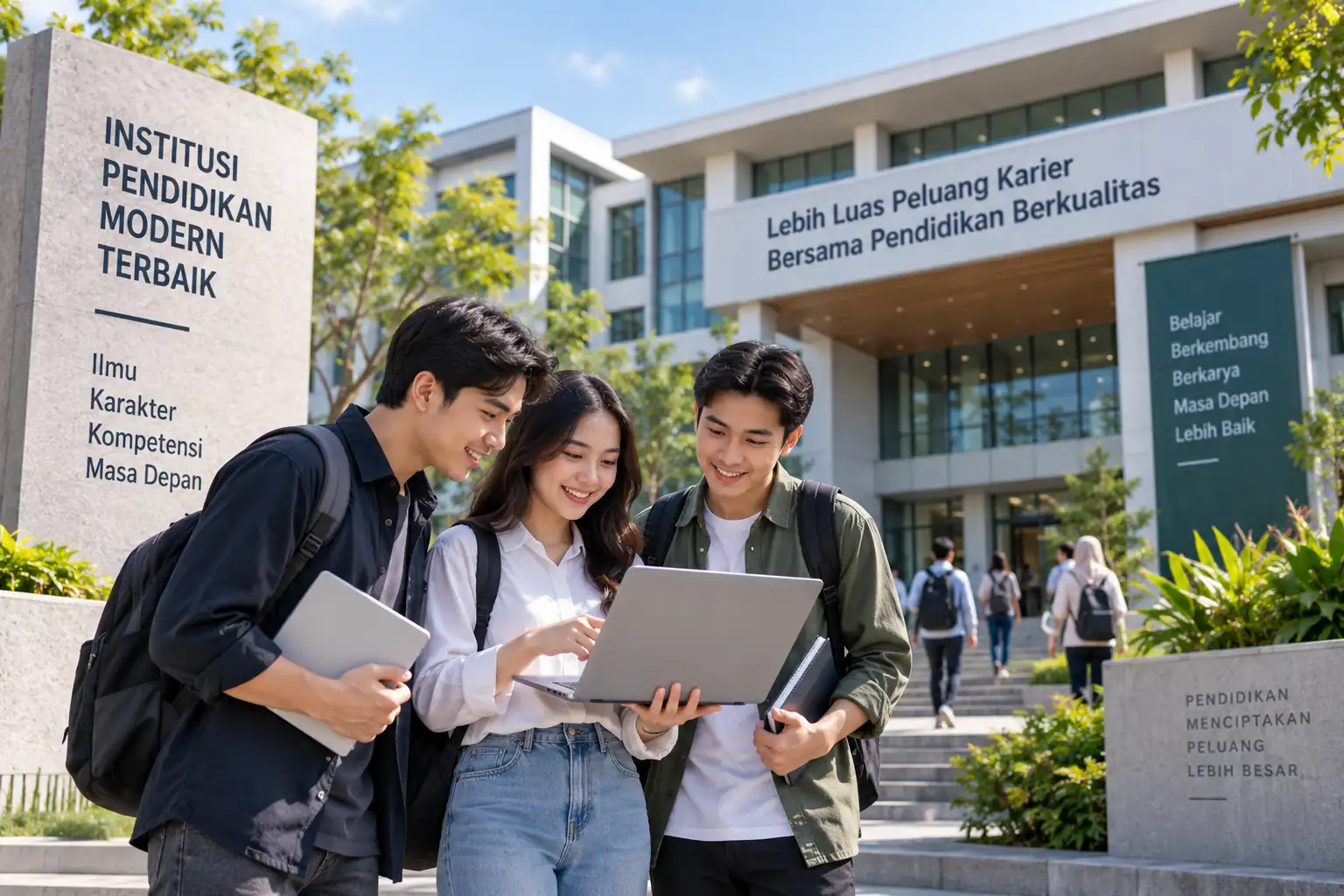 institusi pendidikan modern terbaik mendukung mahasiswa mengembangkan kompetensi dan memperluas peluang karier