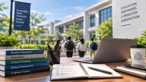 lingkungan kampus modern yang mendukung generasi berkualitas