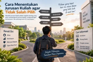 mahasiswa mempertimbangkan pilihan jurusan kuliah berdasarkan minat dan kemampuan